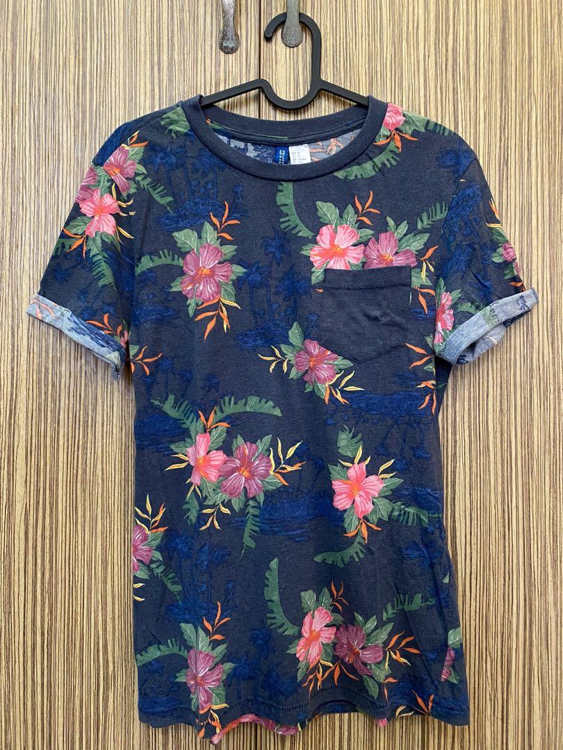 Floral t shirt h&m online