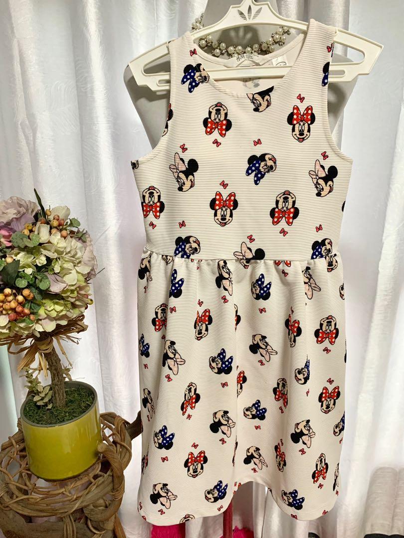 H M mickey mouse dress