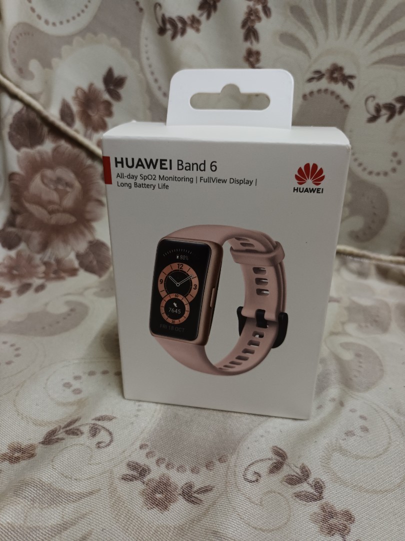 Huawei Band 6 Sakura Pink, Women's Fashion, Watches 