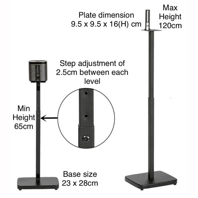 [iDS] Speaker Stand Speaker Floor Stand side bottom mount Speaker