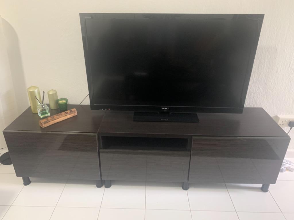 IKEA BESTA TV STAND, Furniture & Home Living, Furniture, TV Consoles on