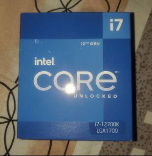 Intel i7 12700k