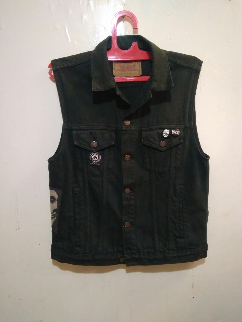 Jaket levis vest/oblong, Fesyen Pria 