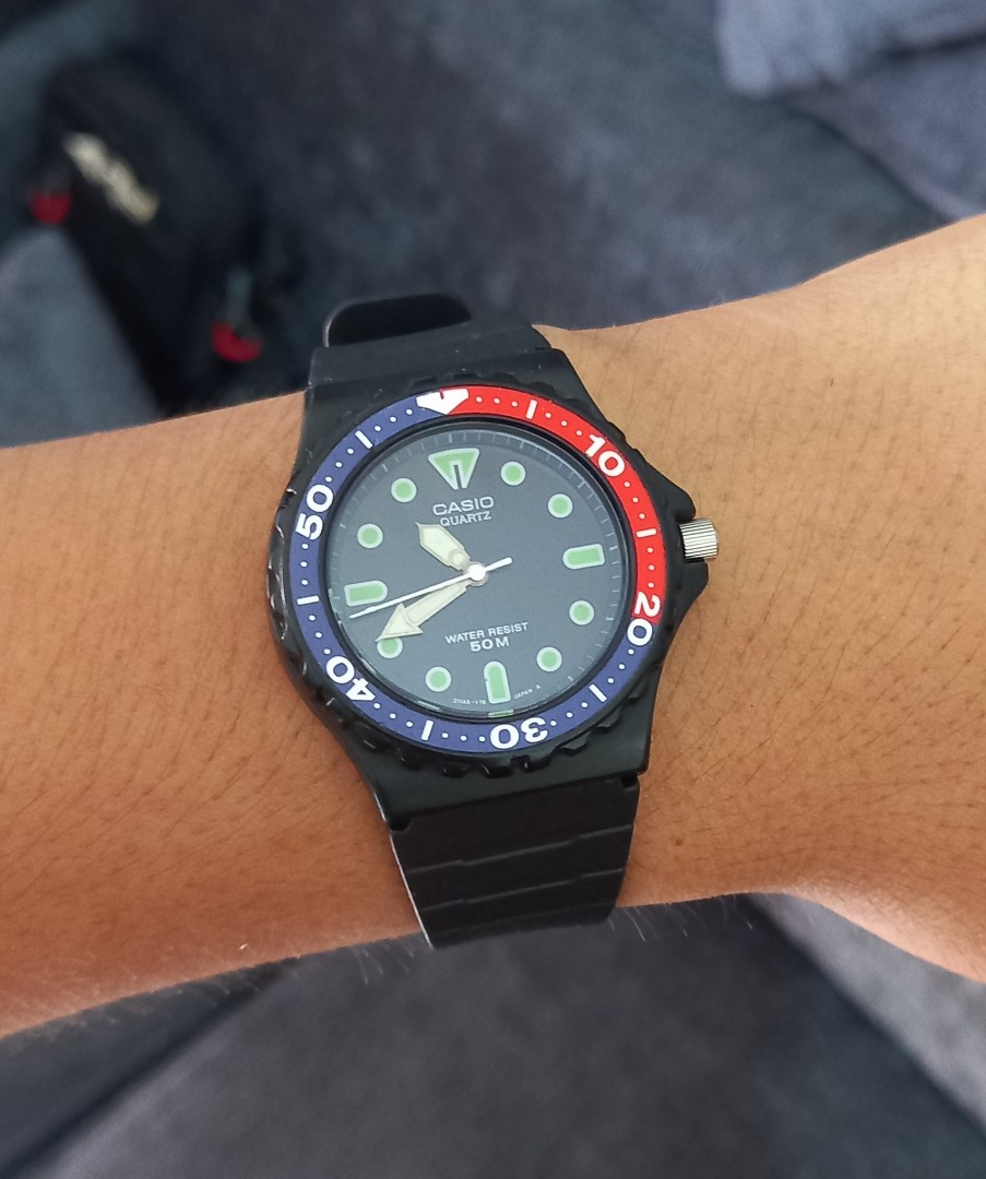 Jam casio pepsi MW 82 original VINTAGE RARE ITEM