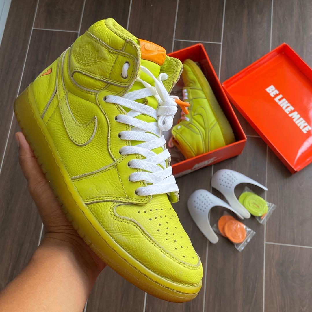 Jordan 1 Gatorade Men s Fashion Footwear Sneakers on Carousell