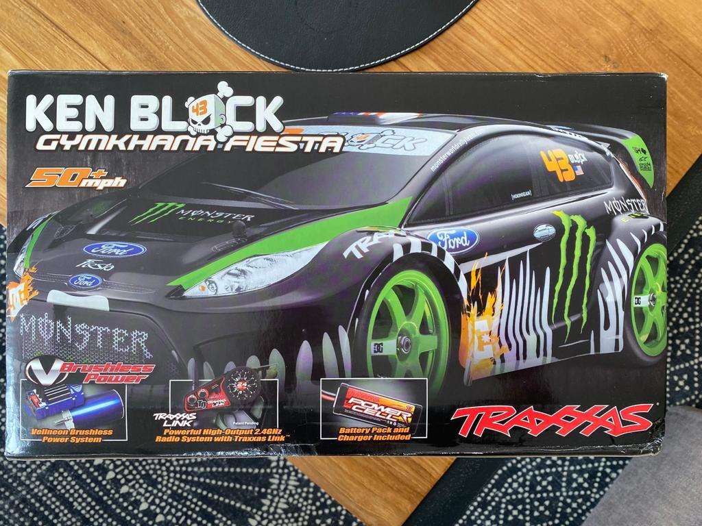 KEN BLOCK GYMKHANA FIESTA LIMITED EDITION TRAXXAS MONSTER ENERGY