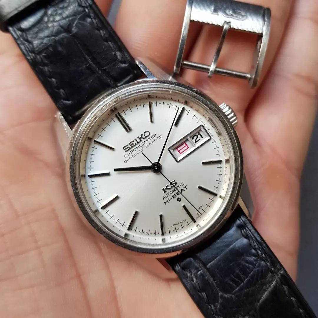 King Seiko Chronometer 5626-7041 with buckle, Men's Fashion, Watches &  Accessories, Watches on Carousell