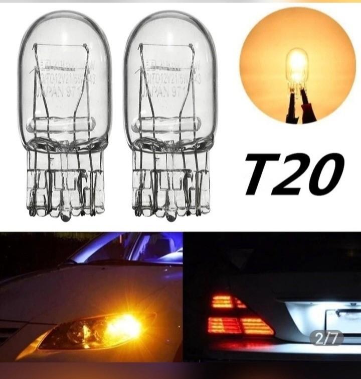 Koito (Japan) 1 Pair X T20 X 7443 Halogen Warm White Tail/Brake Light Bulb  For Toyota Hiace Euro 3,4,5,6 And Bike/Car/Van/Truck, Car Accessories,  Electronics & Lights on Carousell