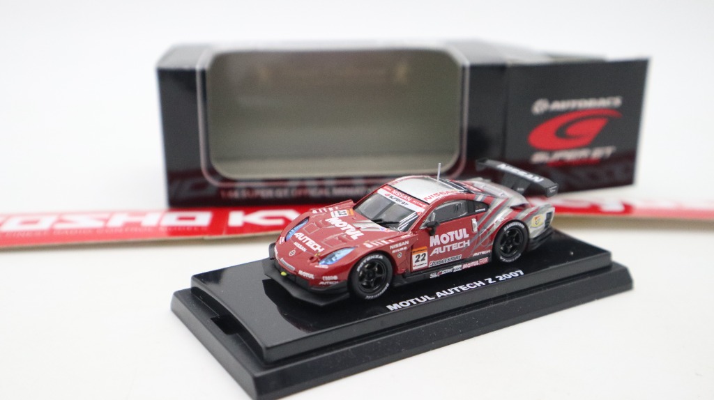 Kyosho 1/64 Nissan Fairlady Nismo Motul Autech Z 2007 No.22