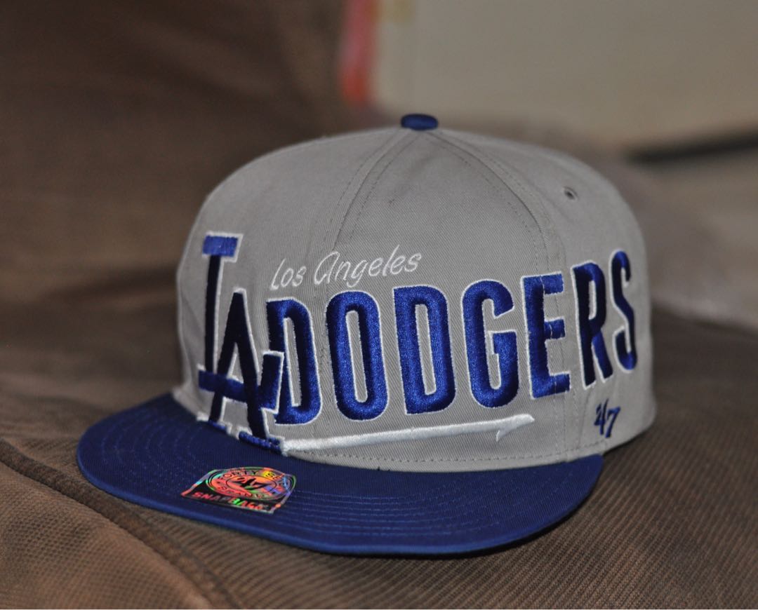 LA Dodgers MLB 47 Cap Hat Topi, Men's 