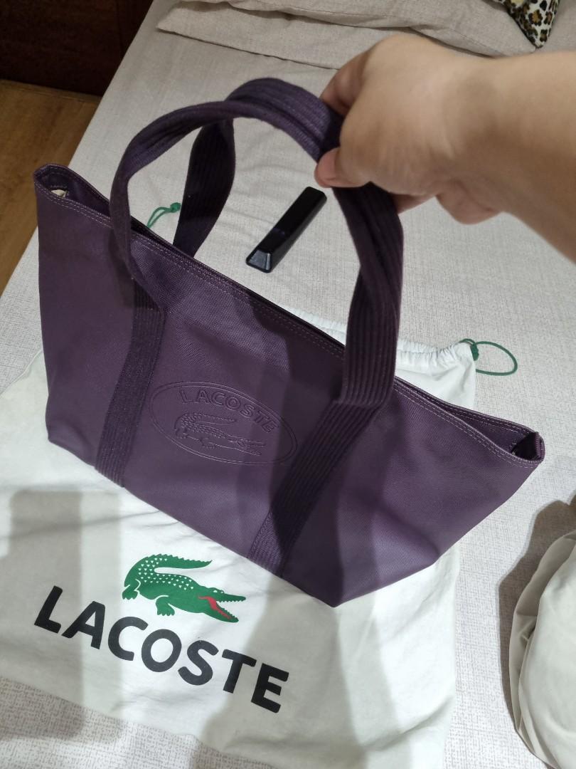 Lacoste travel bag, Luxury, Bags & Wallets on Carousell