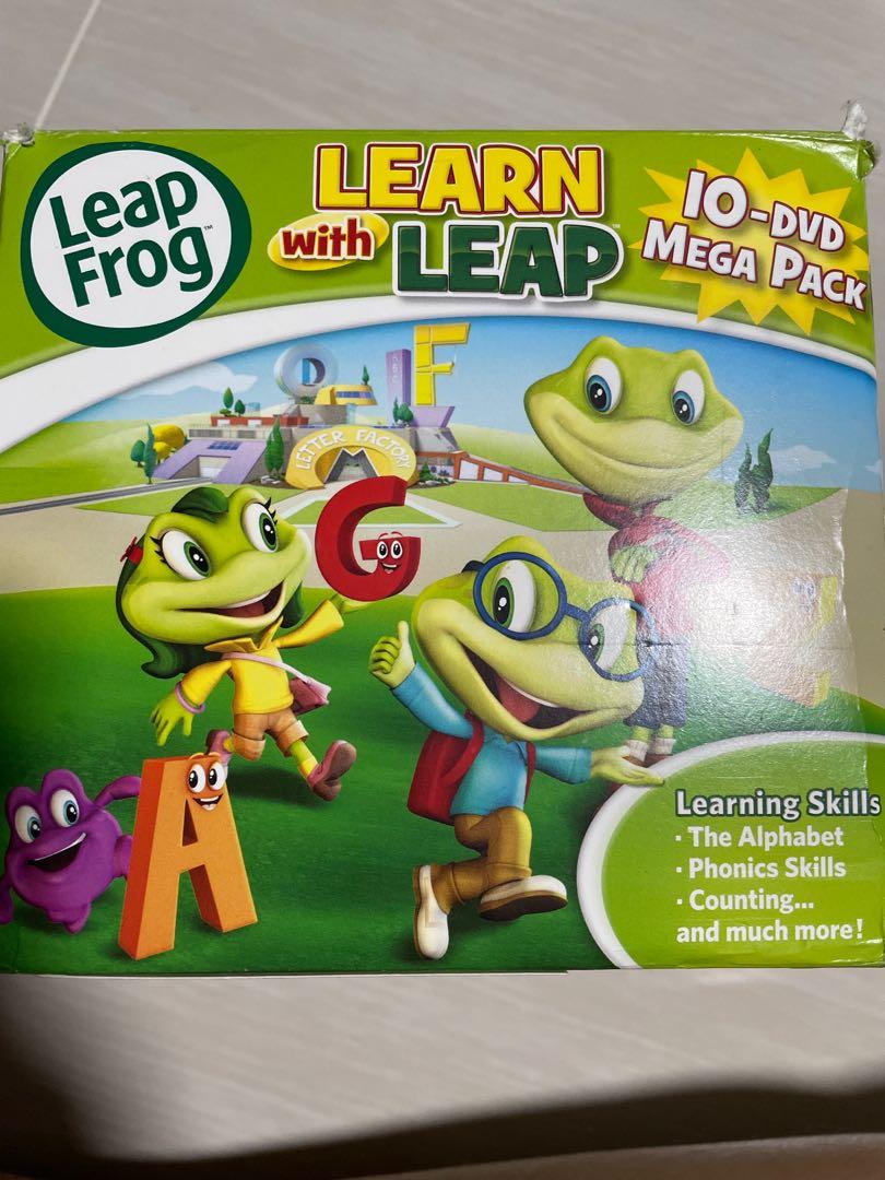 Leap Frog Learn with LEAP 10 dvd mega pack, Hobbies & Toys, Music ...