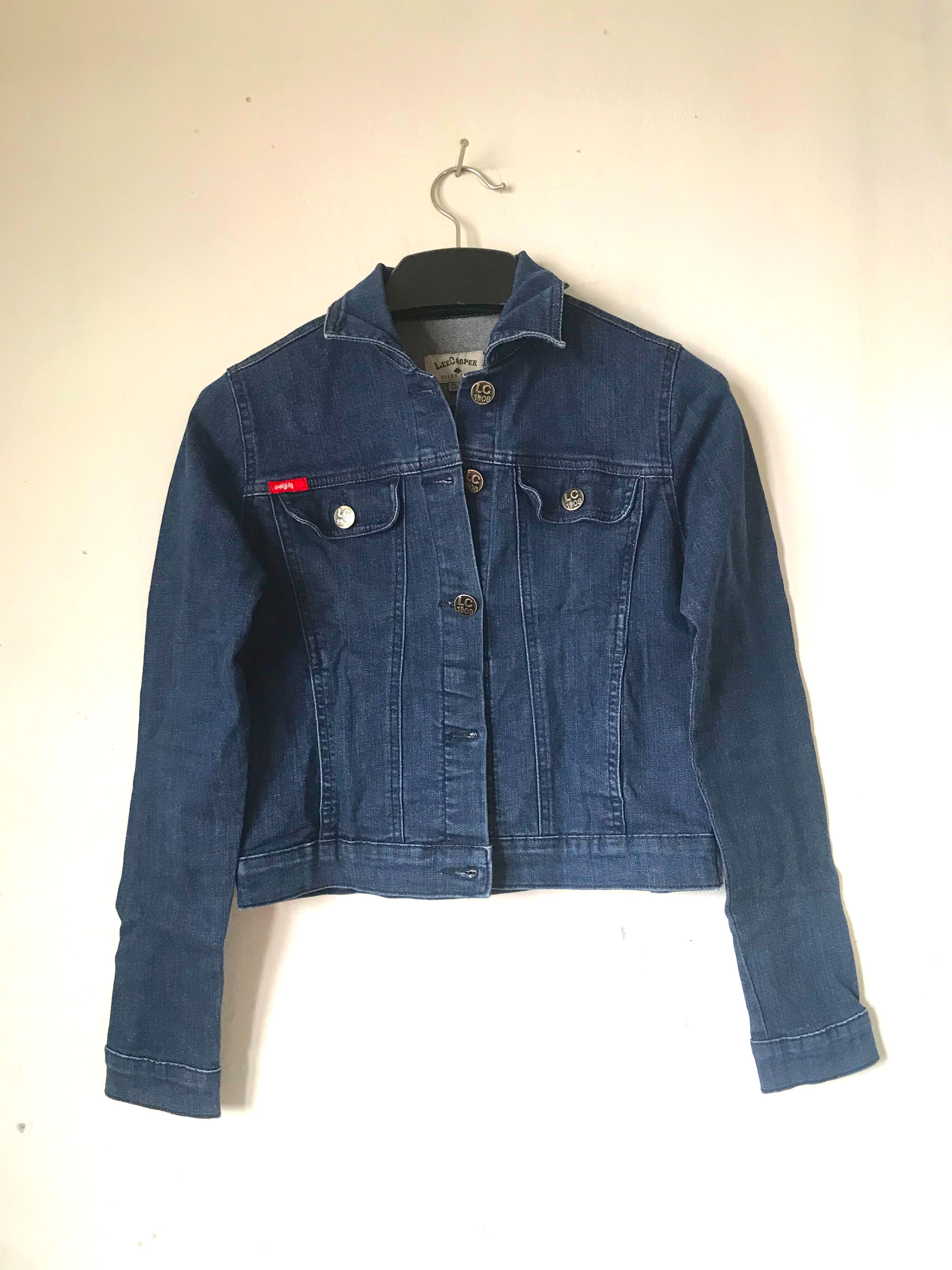 Lee Cooper Denim Jacket, Fesyen Wanita 