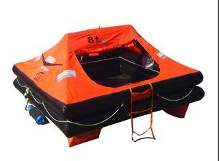 Leisure Liferaft Yacht Life Raft Brand New with valise or canister
