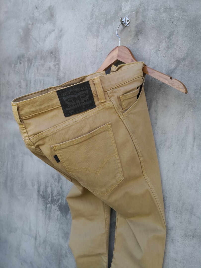 brown levis 510