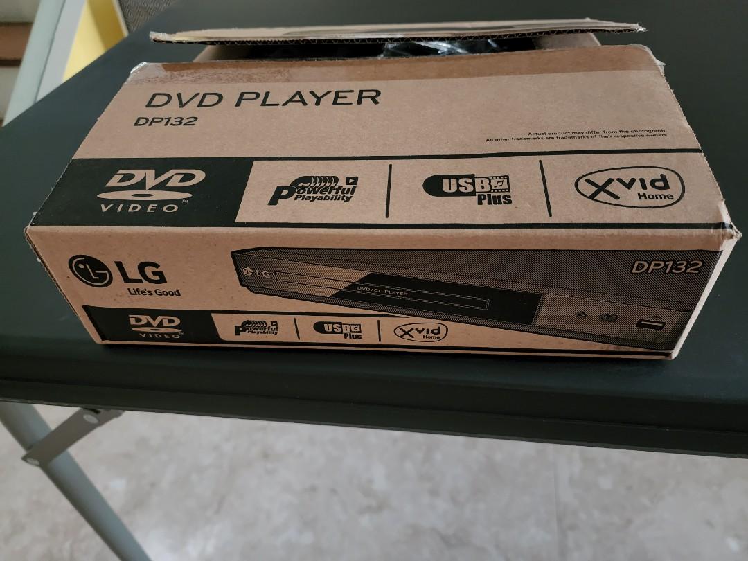 LG DP132 DVD Player With Flexible USB & DivX Playback, TV & Home