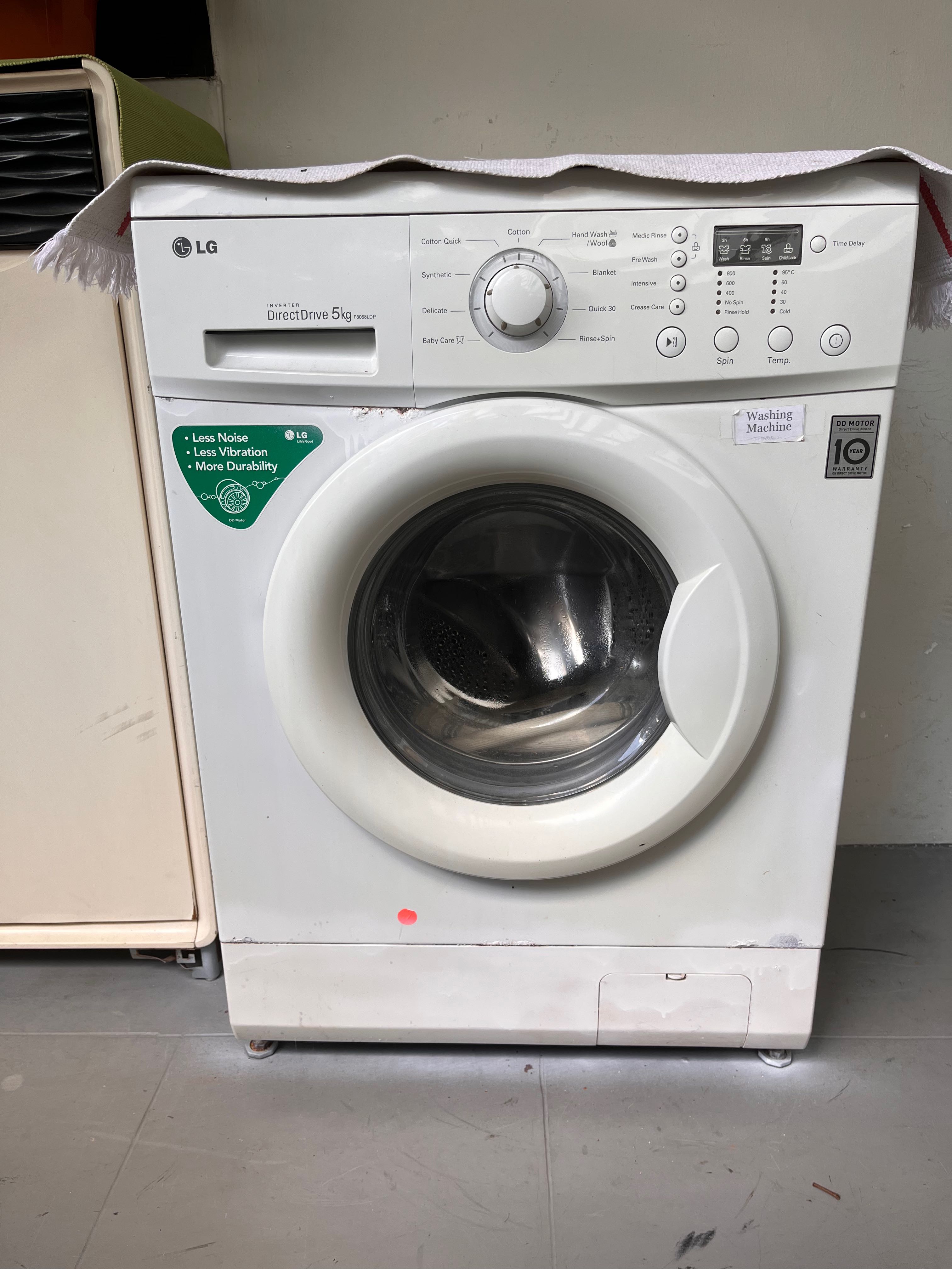 F8068ldp lg washing machine top