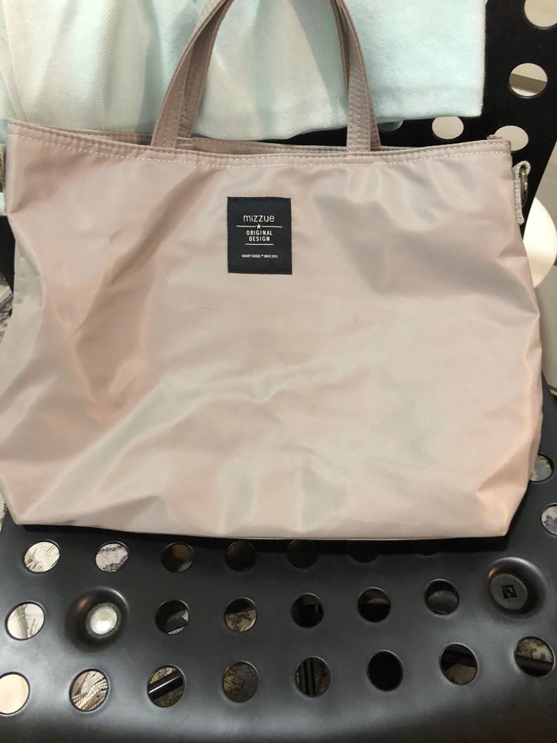 Light Grey Nylon Bag A4 size, Women's Fashion, Bags & Wallets, Shoulder