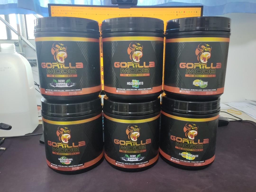 LIMITED EDITION GORILLA MODE PRE WORKOUT KRUSH FLAVOUR, Health