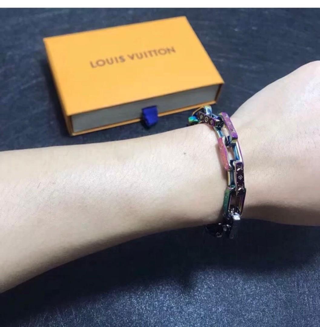 Louis vuitton on sale cuban bracelet