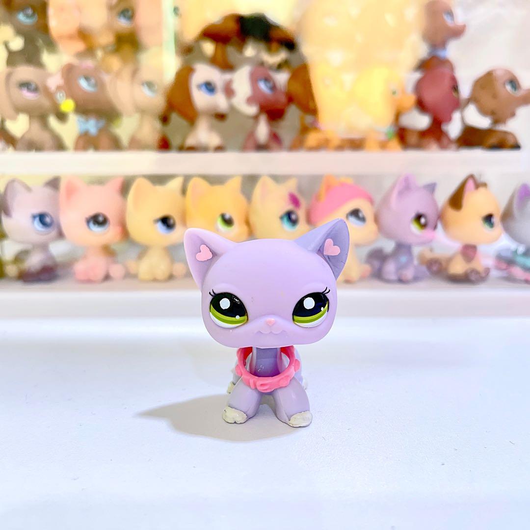 LPS 1994 Littlest PetShop Hasbro - Chat Siamois Authentique - Figurine Originale