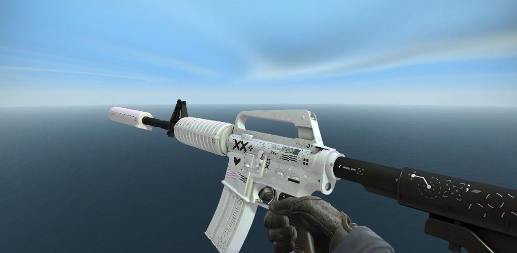 M4A1S Printstream WellWorn 0.41 Float, Video Gaming, Gaming