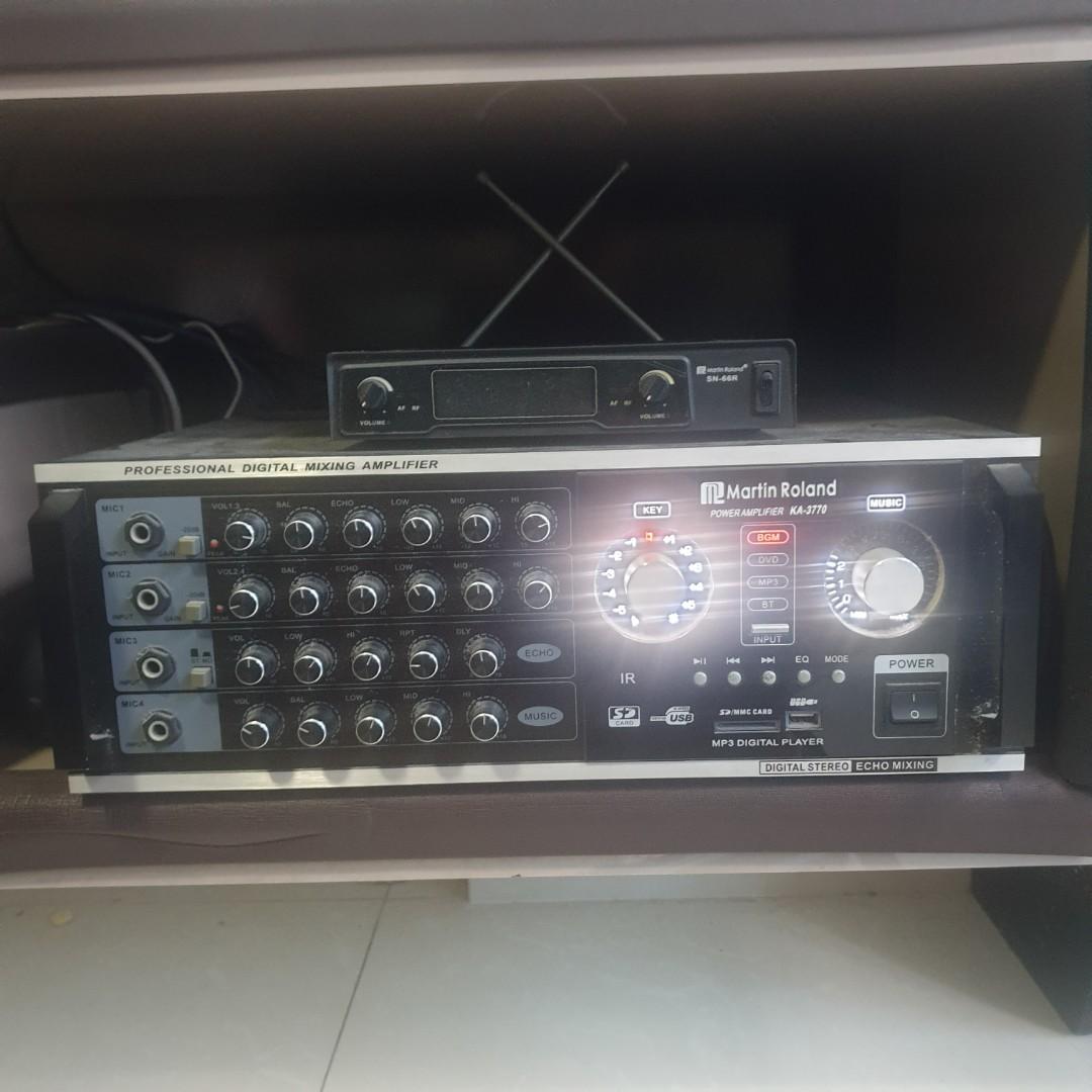 System Martin Roland Martin roland karaoke system, TV & Home Appliances, TV & Entertainment ...