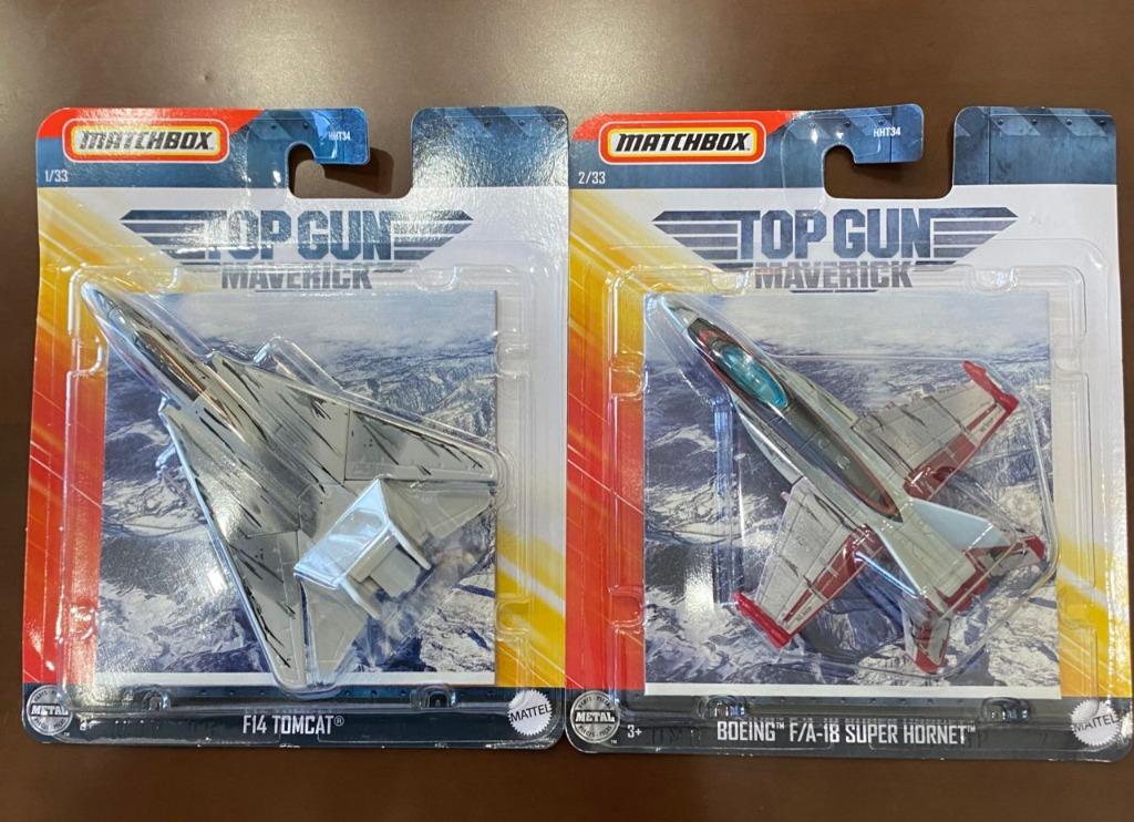Matchbox Top Gun Maverick F14 Tomcat & F/A18 Super Hobbies