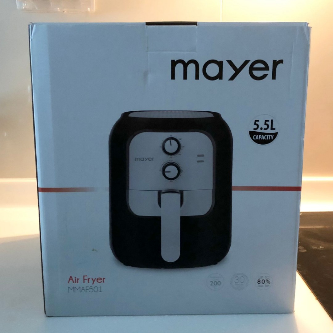 Mayer Air Fryer MMAF501 (capacity 5.5L XL), TV & Home Appliances