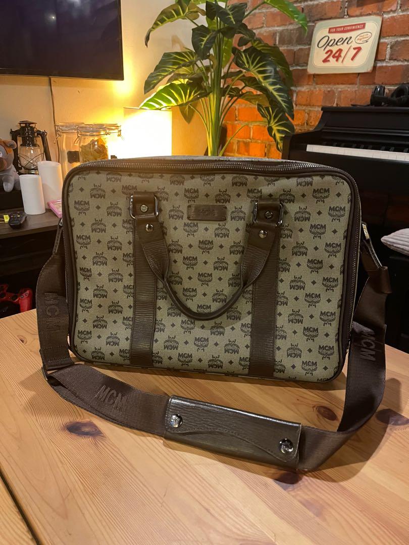 CLEARANCE!! MCM Messenger Bag, Men's Fashion, Bags, Backpacks on Carousell