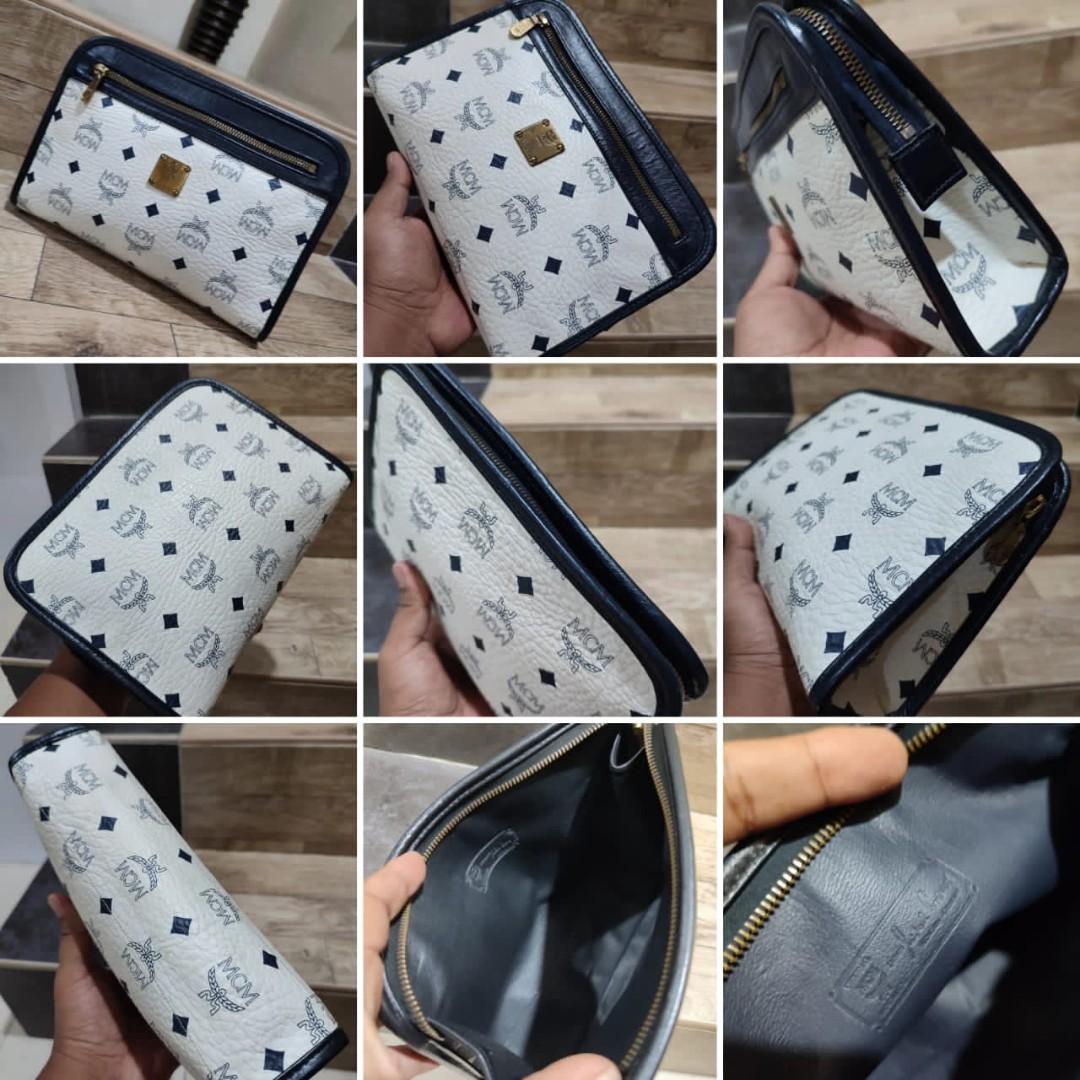 MCM Clutch Bag, Luxury, Bags & Wallets on Carousell