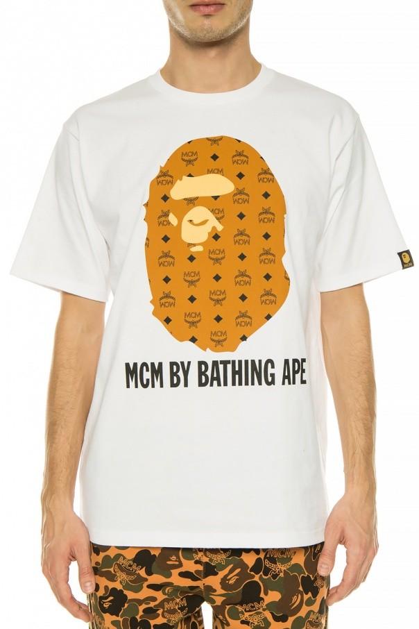 メンズbape×mcm Tシャツ