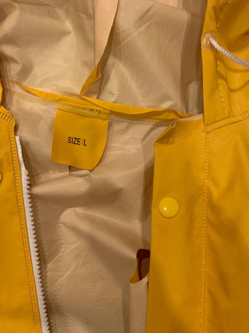 Mens yellow clearance fisherman jacket