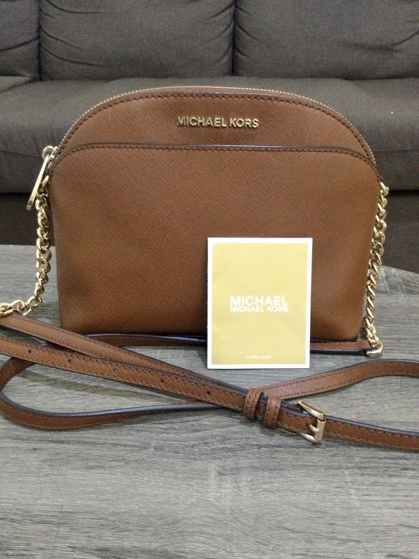 mk dome sling bag