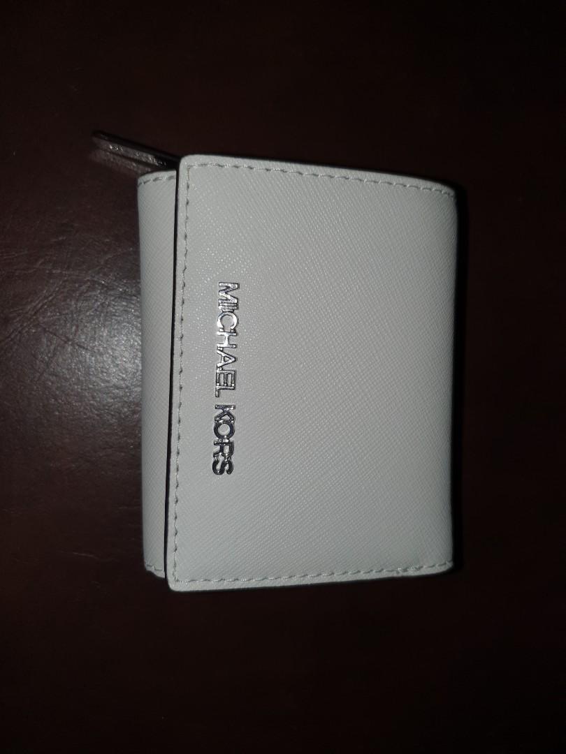 michael kors small white wallet