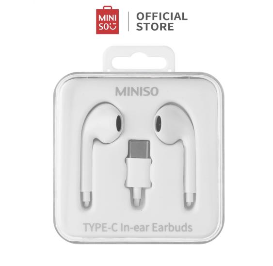 Headset type c sale miniso