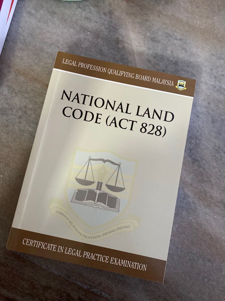National land code statute, Hobbies & Toys, Books & Magazines
