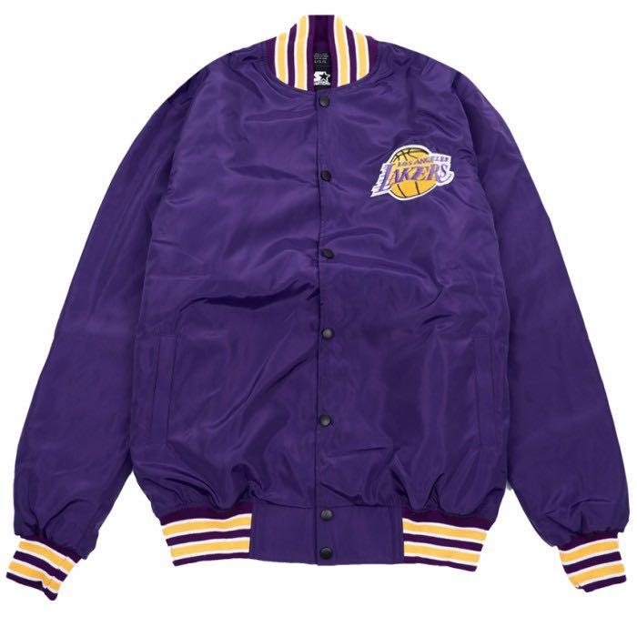 Starter jackets sales nba lakers