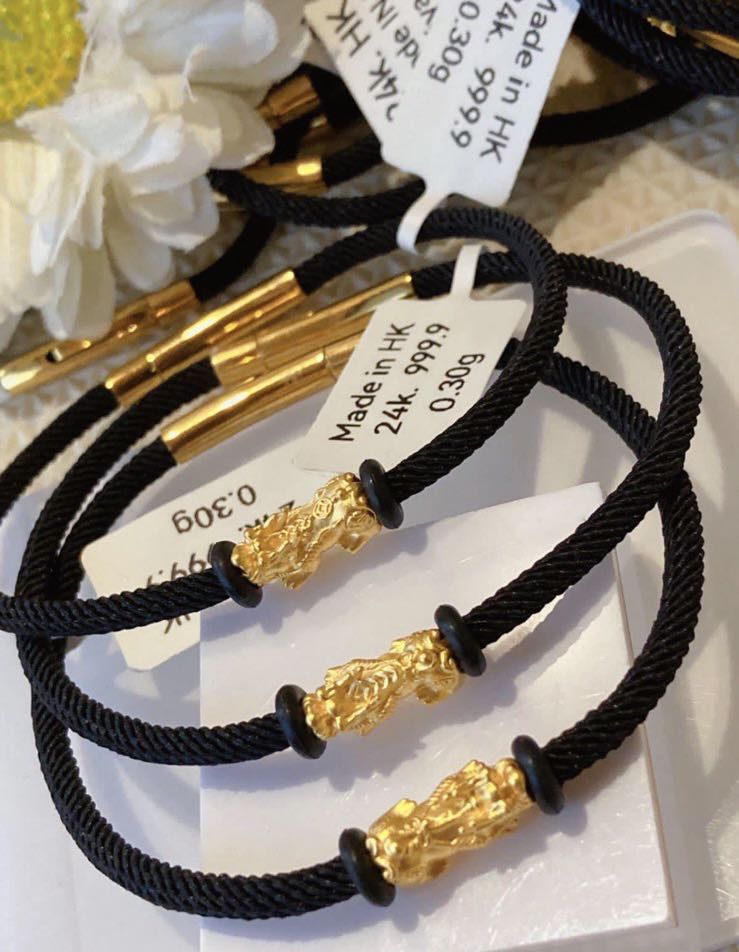 24k online piyao bracelet
