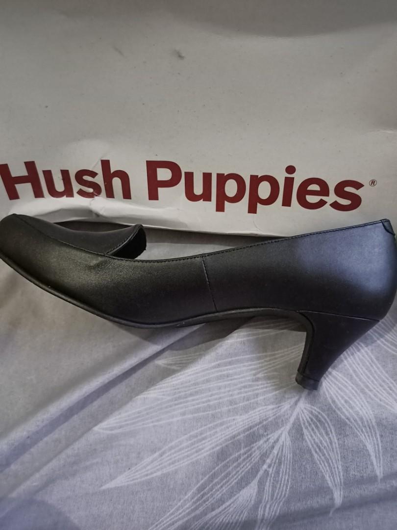 New Hush Puppies black formal shoes