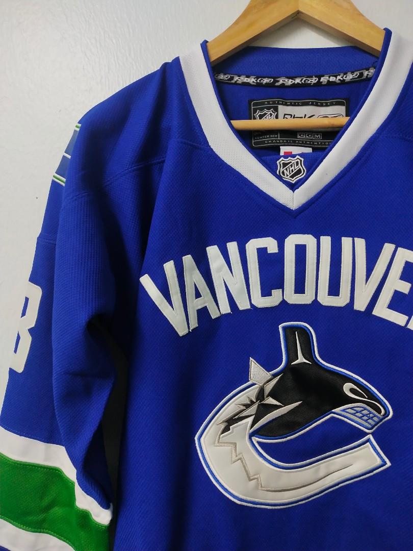 Koho Vancouver Canucks NHL Sewn Patch Hockey Jersey Size L, Men's Fashion,  Activewear on Carousell