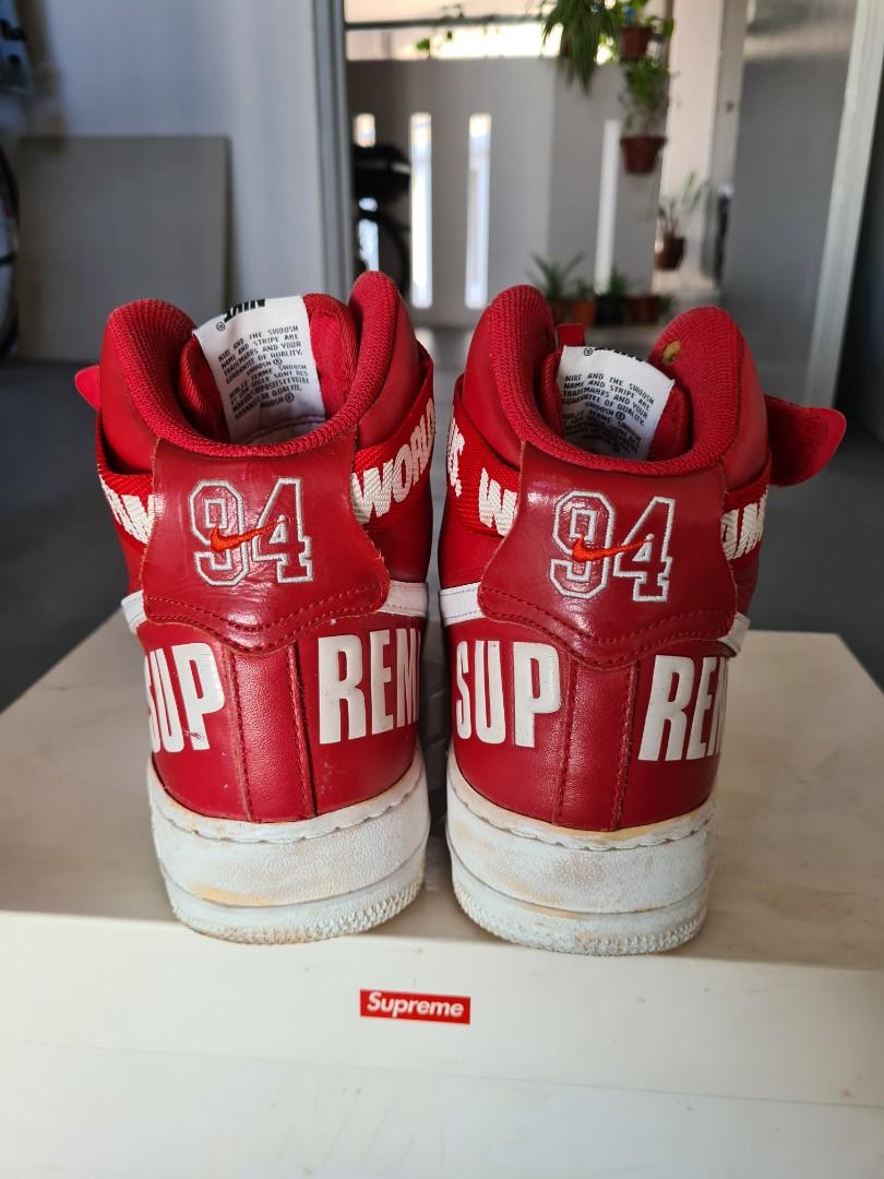 Nike air force 1 supreme world famous store