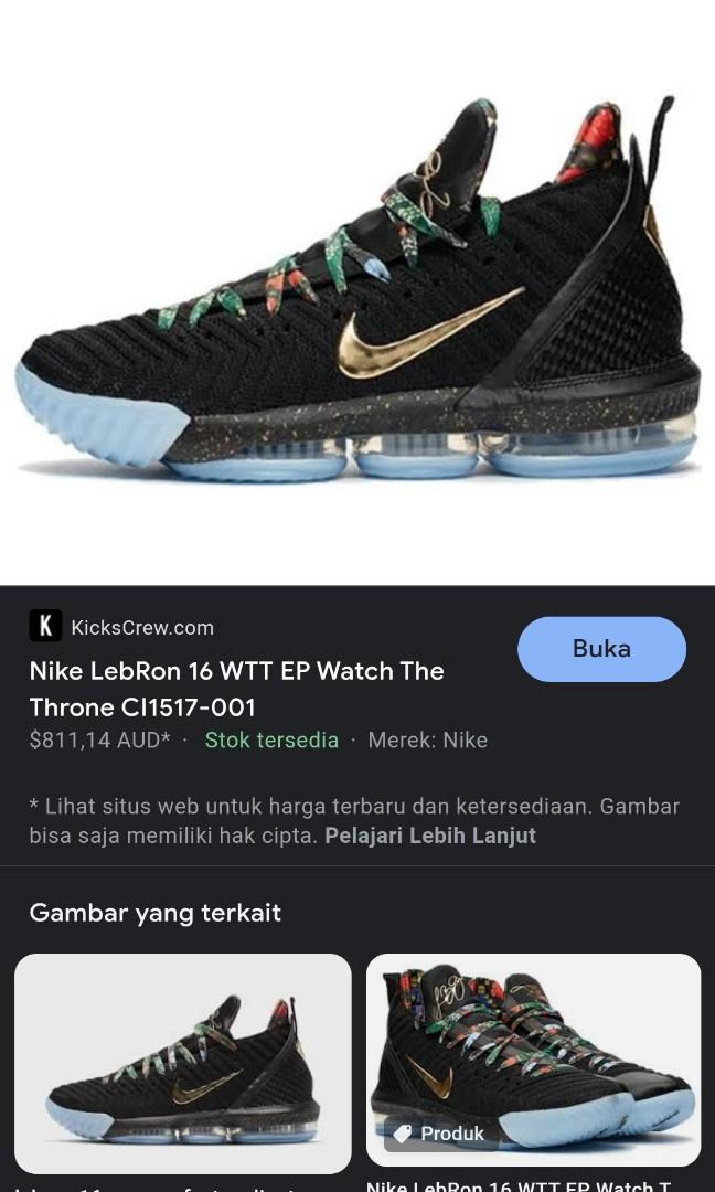 lebron 16 harga