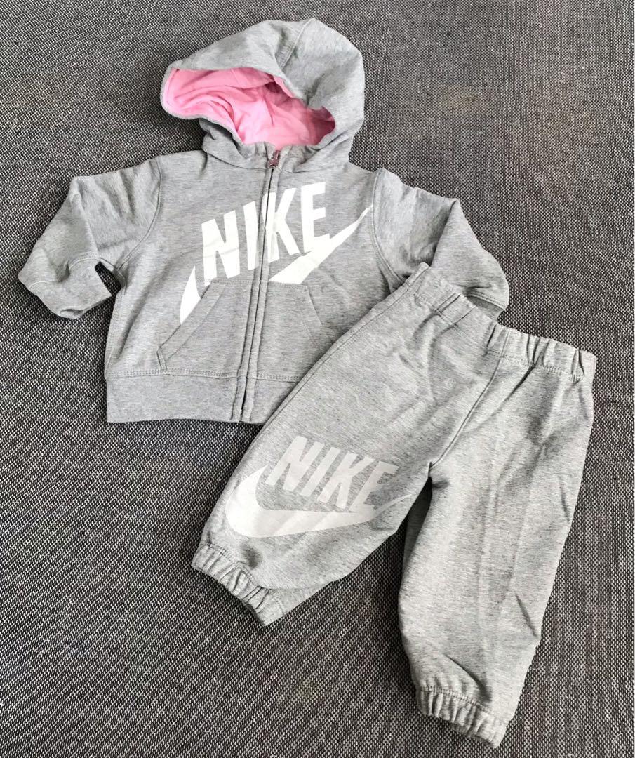 Baby girl nike sweatsuit best sale