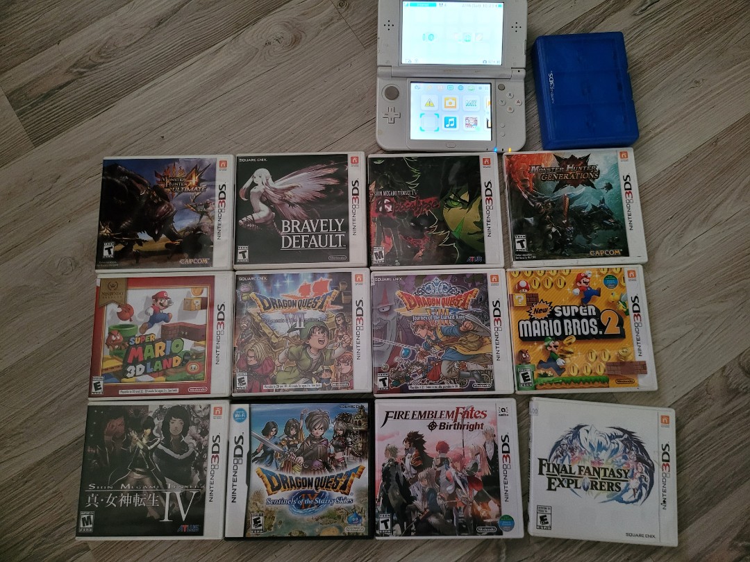 Nintendo New 3DS XL with lots of AAA games, Video Gaming, Video Games