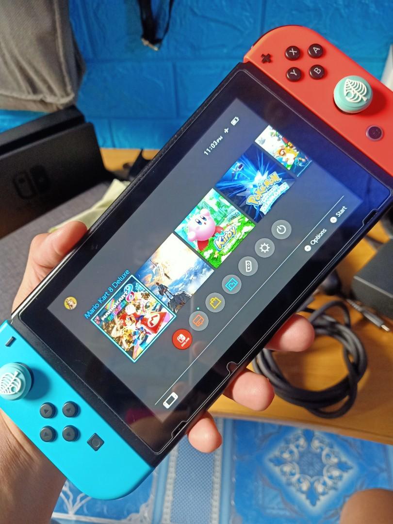 Nintendo Switch V1 JB 128gb Full Games, Video Gaming, Video Game