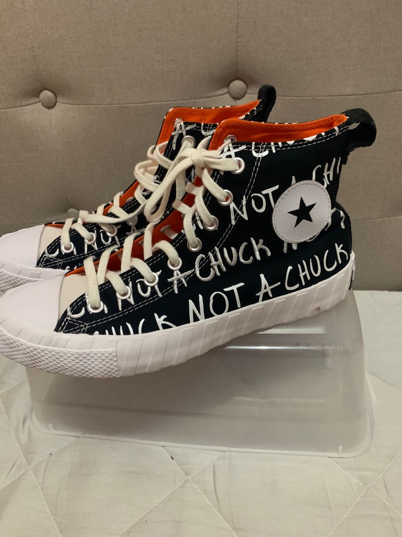 not a chuck converse orange