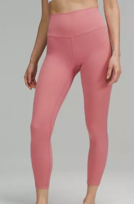 NWT lululemon Align™ High-Rise Pant 24 Asia Fit in Pink Blossom Size S,  Women's Fashion, Activewear on Carousell