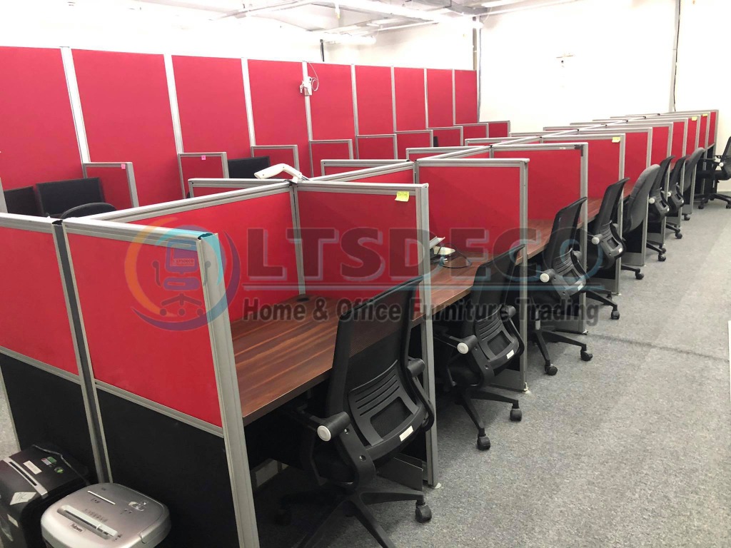 OFFICE PARTITION CALL CENTER WORKSTATION TABLE FURNITURE, Furniture ...