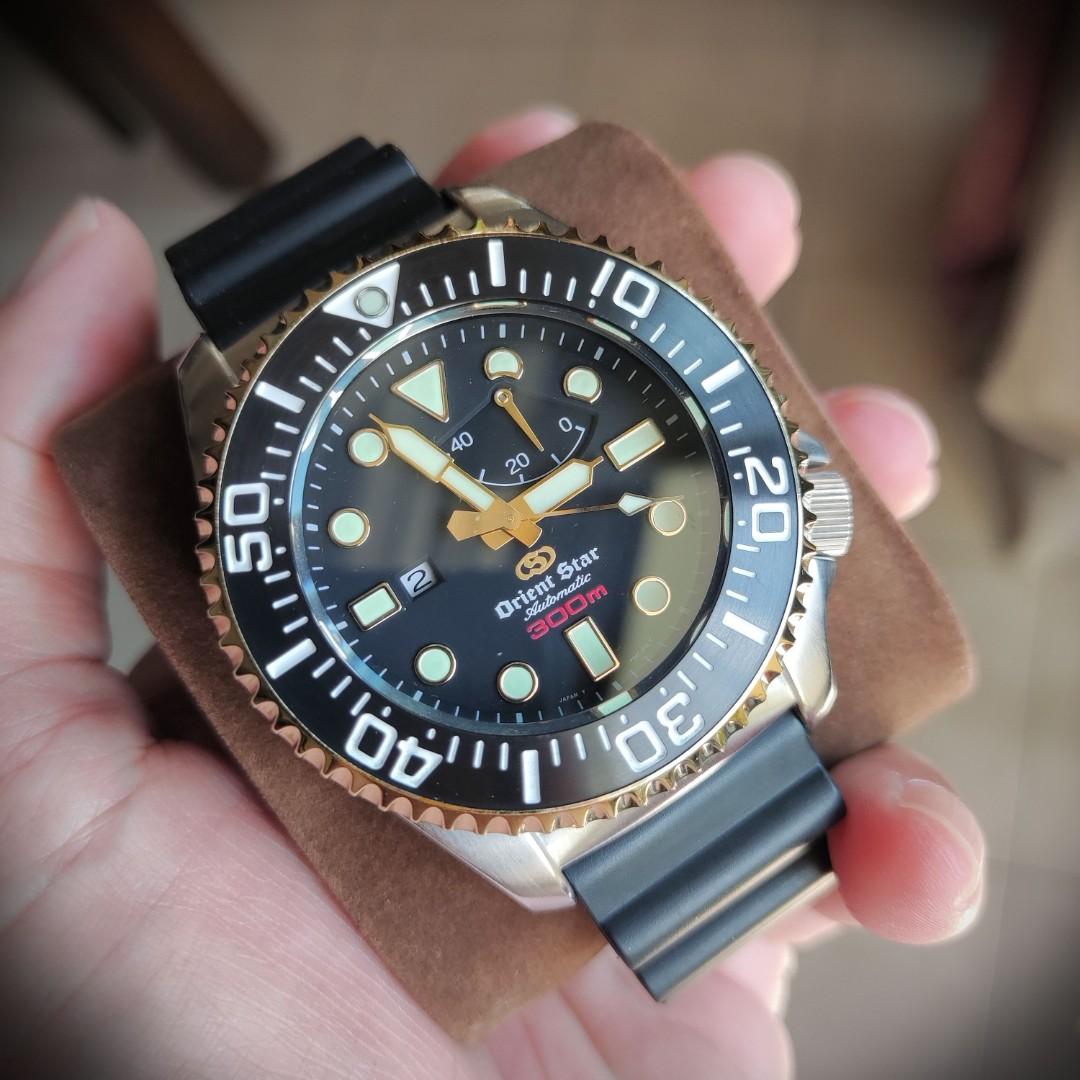 Orient star 300m saturation diver new arrivals